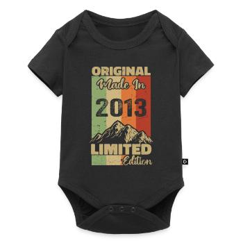 2013 Original - Made in 2013 - Limited Edition - Baby Premium Kurzarmbody - Schwarz - Vorne