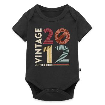 2012 Unique - Baby Premium short-sleeve bodysuit - black - Front
