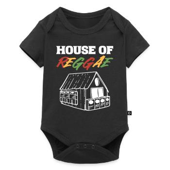 House of Reggae Musicians and Entertainers - Baby Premium short-sleeve bodysuit - black - Front