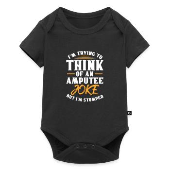 Amputation Amputation Prosthesis Gift - Baby Premium short-sleeve bodysuit - black - Front