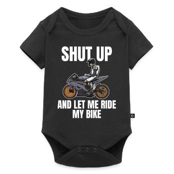 Moto Lifestyle / Moto / Moto motard - Body à manches courtes Premium Bébé - noir - Devant
