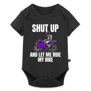 Moto Lifestyle / Moto / Moto motard - Body à manches courtes Premium Bébé - noir - Devant