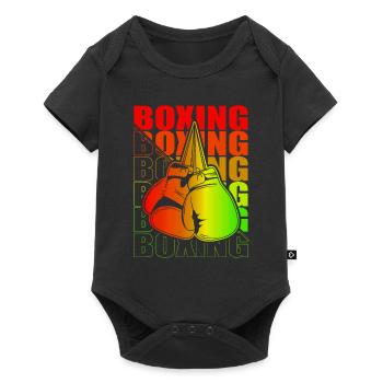 Boxen Martial Arts Boxing Box Club Boxer - Baby Premium short-sleeve bodysuit - black - Front