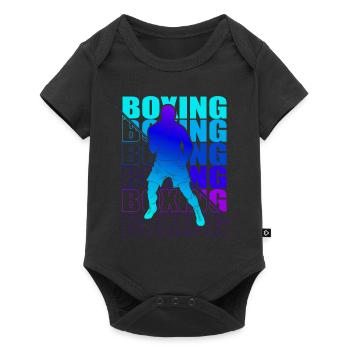 Boxen Martial Arts Boxing Box Club Boxer - Baby Premium short-sleeve bodysuit - black - Front