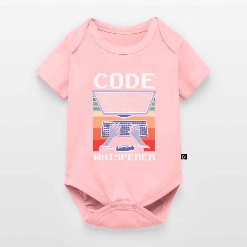 Code Whisperer Programmer Coding Coder Baby Premium short-sleeve bodysuit