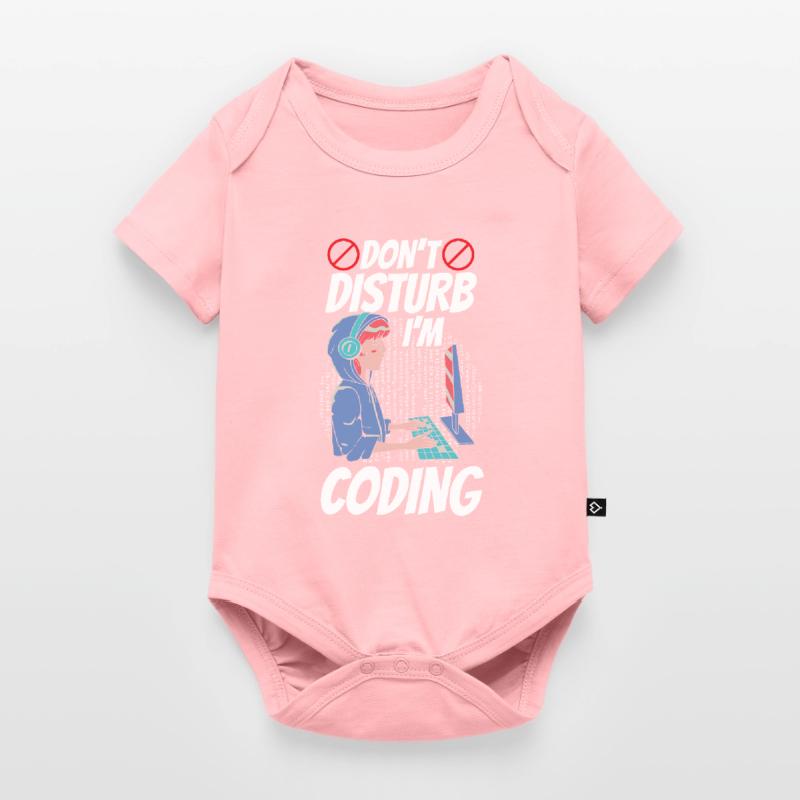 Ne vous embêtez pas: je programme Coding Coder Body à manches courtes Premium Bébé