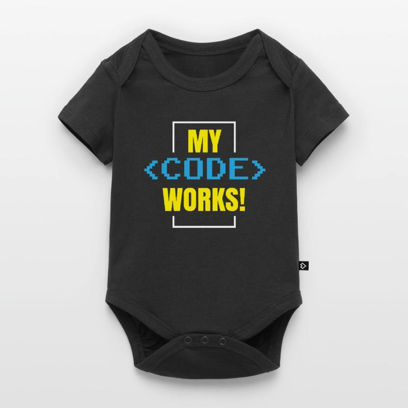 Mein Code Funktioniert Programmieren Coding Coder Baby Premium Kurzarmbody