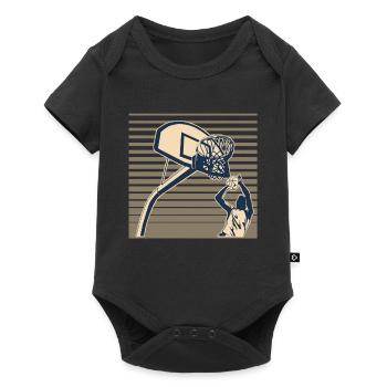 Basketball Basketball Player - Baby Premium short-sleeve bodysuit - black - Front