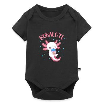 Bubble Tea - Baby Premium short-sleeve bodysuit - black - Front