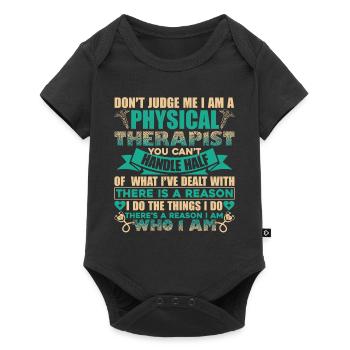 Physical Therapist I'm A Physical Therapist - Baby Premium short-sleeve bodysuit - black - Front