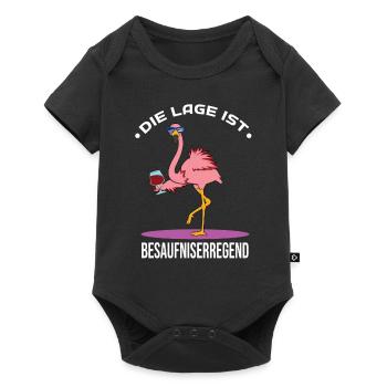 Die Lage ist Besaufniserregend - Baby Premium Kurzarmbody - Schwarz - Vorne