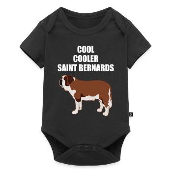 St. Bernard Dog Dog Lover Saying Gift - Baby Premium short-sleeve bodysuit - black - Front