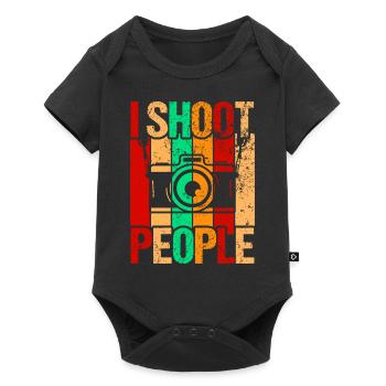 Photography Photo Photographer Photographers! Photographers - Baby Premium short-sleeve bodysuit - black - Front