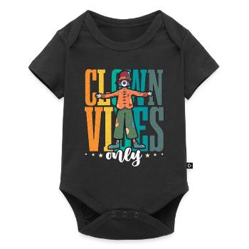 Circus Clown Vibes Only Circus Performer Juggling - Baby Premium Kurzarmbody - Schwarz - Vorne