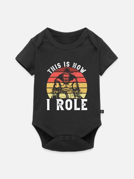 Rpg Rollenspiel Und Rollenspiel Larp - Baby Premium Kurzarmbody - Schwarz