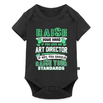 Art Director You Love An Art Director - Baby Premium short-sleeve bodysuit - black - Front