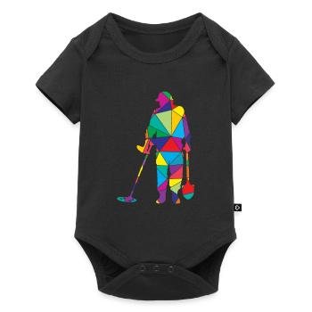 Détecteur de métaux Polygon Prober - Body à manches courtes Premium Bébé - noir - Devant