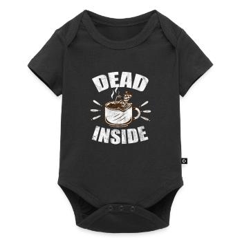 Café - Body à manches courtes Premium Bébé - noir - Devant