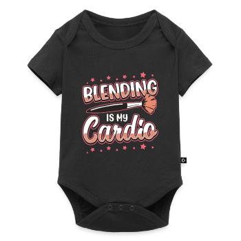 Makeup Artist Blending Is My Cardio Beauty Salon - Baby Premium short-sleeve bodysuit - black - Front