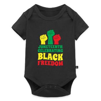 Juneteenth Celebration of Black Freedom 1865 Black - Baby Premium short-sleeve bodysuit - black - Front