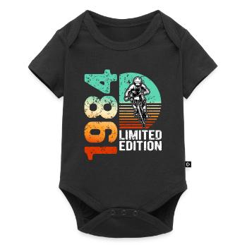 1984 Édition limitée VTT Bike Bike Bike - Body à manches courtes Premium Bébé - noir - Devant