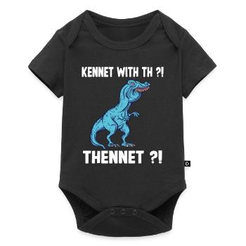 Kennet or Kenneth T-Rex Dinosaur Meme - Baby Premium short-sleeve bodysuit - black - Front
