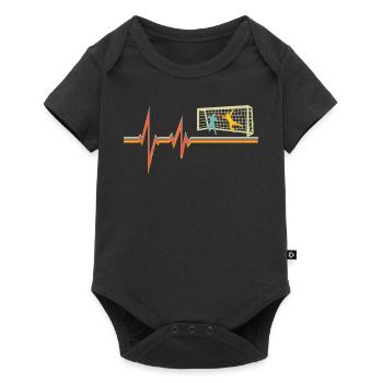 Football Accessories Gift Idea Football Fan - Baby Premium short-sleeve bodysuit - black - Front