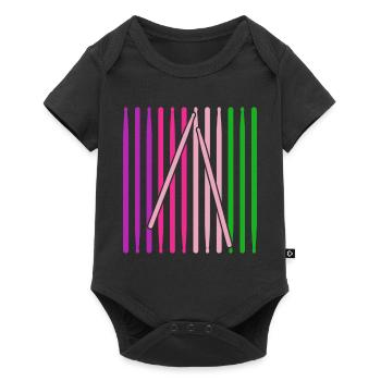 Drummers Drummers Drummers Drummers - Baby Premium short-sleeve bodysuit - black - Front