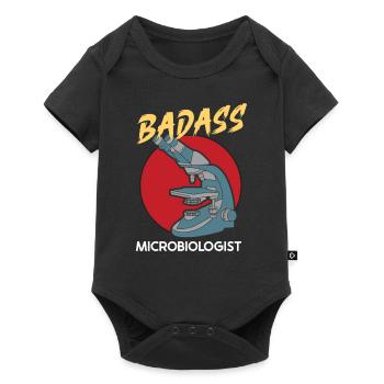 Microbiologiste Microbiologie Microbiologie Staph Biologie - Body à manches courtes Premium Bébé - noir - Devant