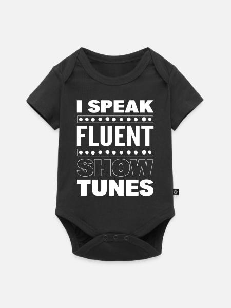Broadway -Musical Schauspieler oder Darsteller - Baby Premium Kurzarmbody - Schwarz