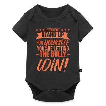 Anti-Bully Awareness Month Unity Day - Baby Premium short-sleeve bodysuit - black - Front