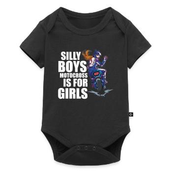 Dirt Bike Dirt Bike Riding Motocross Dirt Biking - Baby Premium short-sleeve bodysuit - black - Front