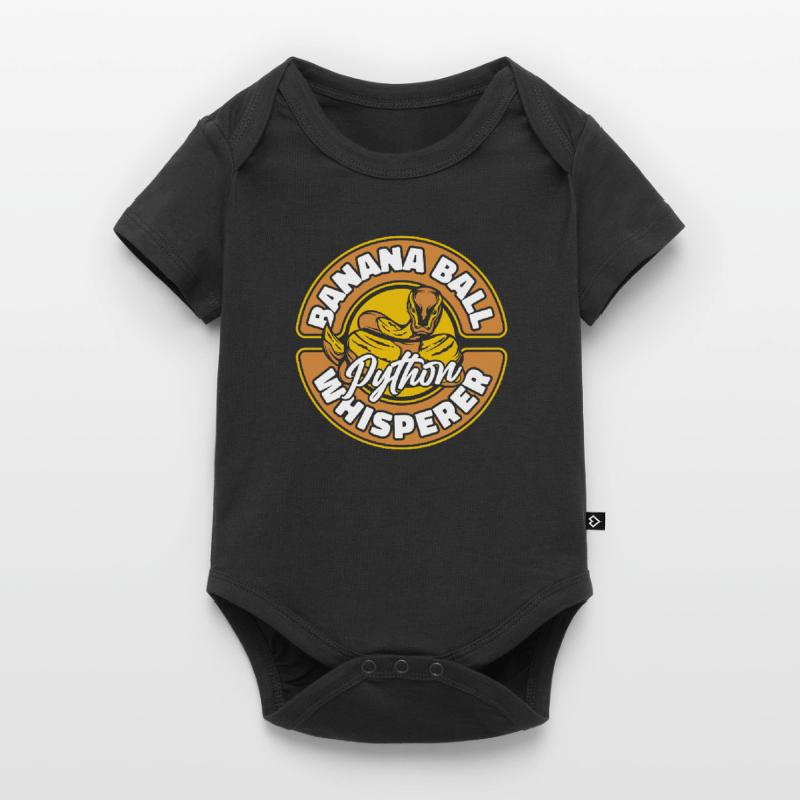 Boule de banane Python Chuchoter Python Boule de banane Body à manches courtes Premium Bébé