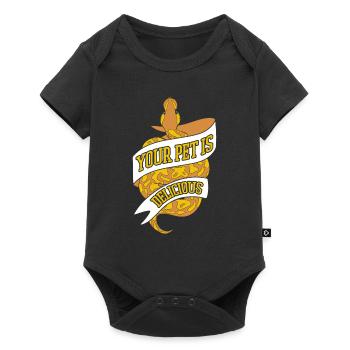 Your Pet Is Delicious Snake Python Banana Ball - Baby Premium short-sleeve bodysuit - black - Front