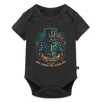 Cthulhu For President, Election 2024 Cosmic Horror - Baby Premium short-sleeve bodysuit - black - Front