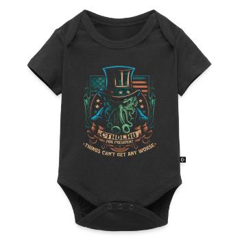 Cthulhu For President, Election 2024 Cosmic Horror - Baby Premium short-sleeve bodysuit - black - Front