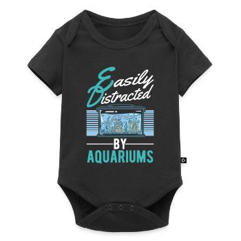 Aquariist Aquaristik Aquarium - Body à manches courtes Premium Bébé - noir - Devant