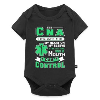 CNA I Am A CNA - Baby Premium short-sleeve bodysuit - black - Front