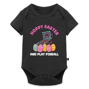 Oster-flipper-design Für - Baby Premium short-sleeve bodysuit - black - Front