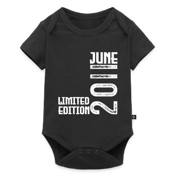 Cadeau juin 2011 anniversaire Juin 2011. juin 2011 - Body à manches courtes Premium Bébé - noir - Devant