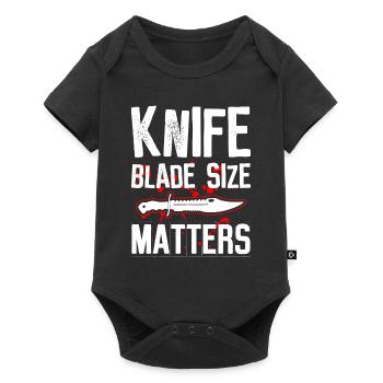 Messer Sammeln Jagdmesser Sammler Messer Sammlung - Body à manches courtes Premium Bébé - noir - Devant