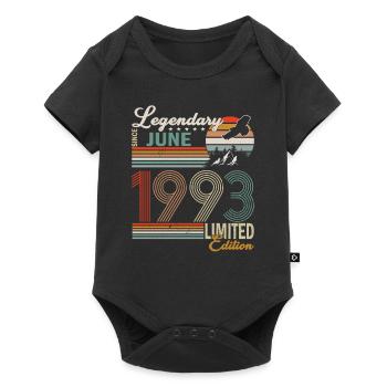 Génial depuis juin 1993 - Body à manches courtes Premium Bébé - noir - Devant