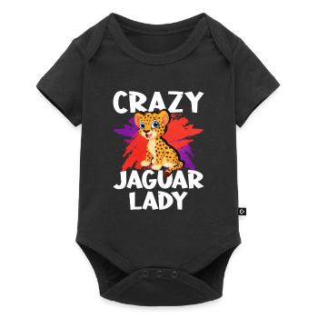 Les femmes Jaguar adorent - Body à manches courtes Premium Bébé - noir - Devant