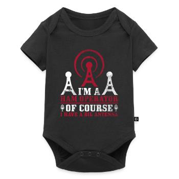 Amateurfunk-design Für Amateurfunk - Body à manches courtes Premium Bébé - noir - Devant