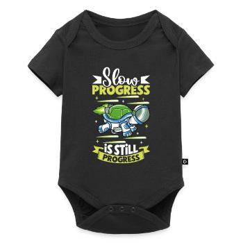 Boxer Boxing Turtle Turtles Sea Ocean Reptile - Body à manches courtes Premium Bébé - noir - Devant