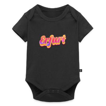 Erfurterin Erfurter Erfurt - Baby Premium short-sleeve bodysuit - black - Front