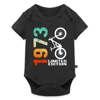 1973 Édition limitée VTT Bike Bike Bike - Body à manches courtes Premium Bébé - noir - Devant