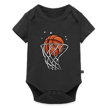 Basket-ball - Body à manches courtes Premium Bébé - noir - Devant