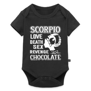 Scorpio Scorpio Love Death Revenge - Baby Premium short-sleeve bodysuit - black - Front