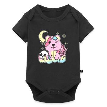 Kawaii Gothic Quokka Pastel Gothic Goth - Baby Premium short-sleeve bodysuit - black - Front